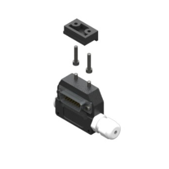 QC Elektromos modul, B-Oldal (15pin D-SUB)