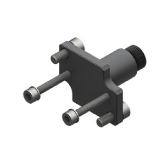 Rögzítő adapter PQ1608 megfogóhoz, alumínium, csavarokkal.