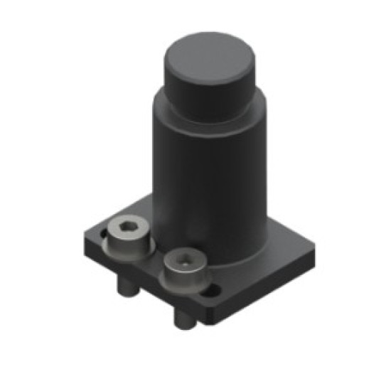 Rögzítő adapter SGP-16S megfogóhoz, alumínium, csavarokkal.