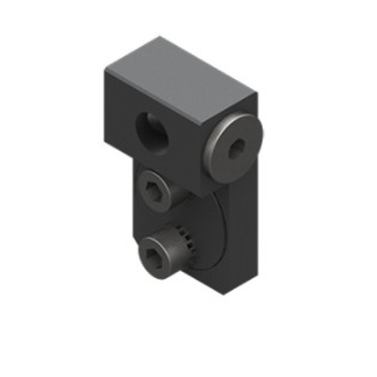 Rögzítő adapter vákuumkoronghoz, G1/8 menettel, alumínium.