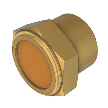 Rövid hangtompító - 1/4"