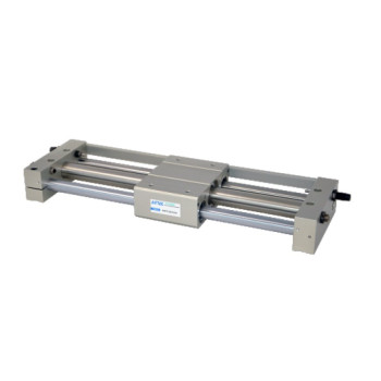 Rúdmentes henger - 25X100, 1/8", mágneses (S), 2db lökéscsillapitóval (A), G 