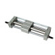Rúdmentes henger - Megvezetett, 25X100, 1/8", 2db lökéscsillapitóval (A).