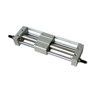 Rúdmentes henger - Megvezetett, 20X100, 1/8", mágneses (S), 2db lökéscs(A).