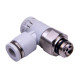 Sebességszabályzó - 1/2", d=12mm, műa., - kimeneti szabályzás