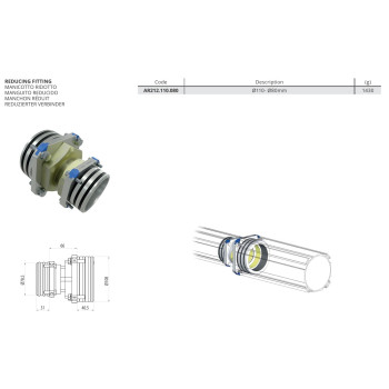 Sico 80 -110 csökkentő idom