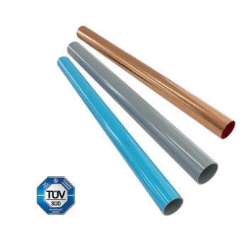 SicoAIR - Levegőrendszer D=22 x 1,5 mm - 4000mm - Szürke