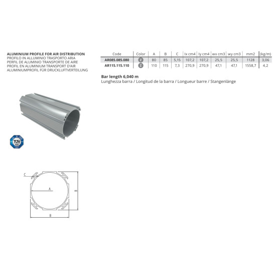 Sicomat Levegőrendszer - Sico 110
