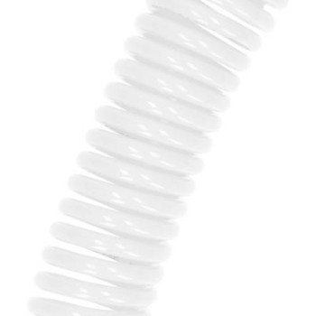 Spirális levegő tömlő - 12x8 - átlátszó - 15 méter apa-apa csatlakozóval