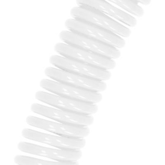 Spirális levegő tömlő - 12x8 - átlátszó - 9 méter apa-apa csatlakozóval