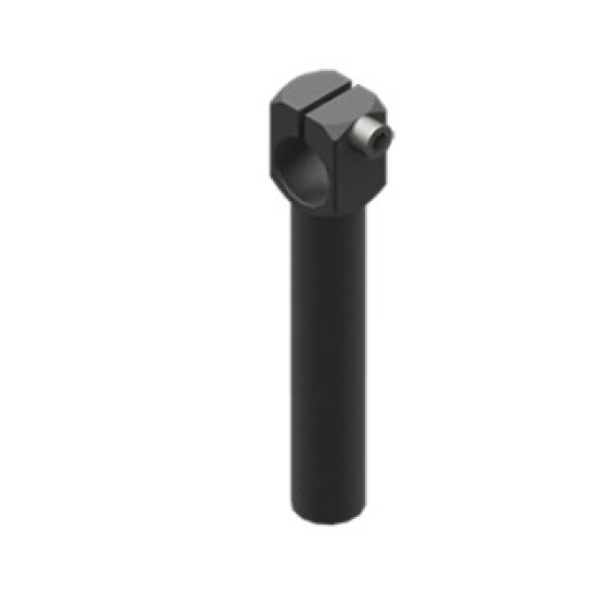 Szár szorítóbilinccsel, 20 mm átmérőjű, közepes, alumínium.