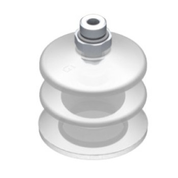 Szívókorong - 1/4" külső menet - 53 átmérő - FDA - 17 mm