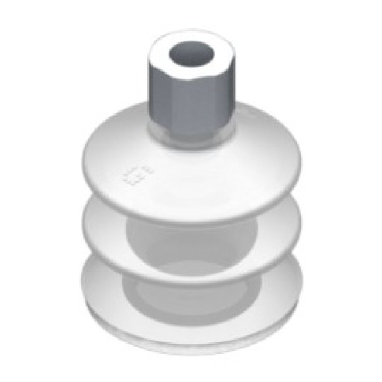 Szívókorong - 1/8" belső menet - 43 átmérő - FDA - 16 mm
