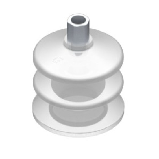 Szívókorong - 1/8" belső menet - 53 átmérő - FDA - 12 mm