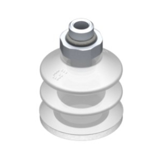 Szívókorong - 1/8" külső menet - 33 átmérő - FDA - 16 mm
