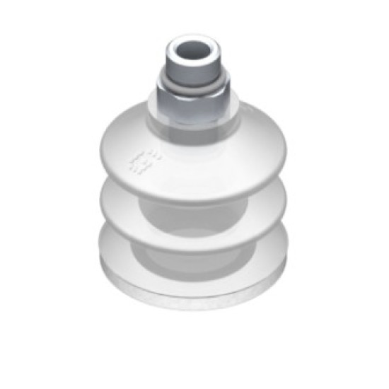 Szívókorong - 1/8" külső menet - 33 átmérő - FDA - 12 mm