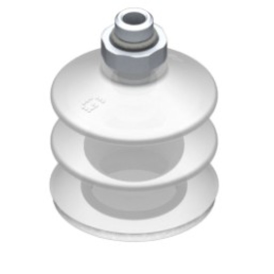 Szívókorong - 1/8"külső menet - 43 átmérő - FDA - 16 mm