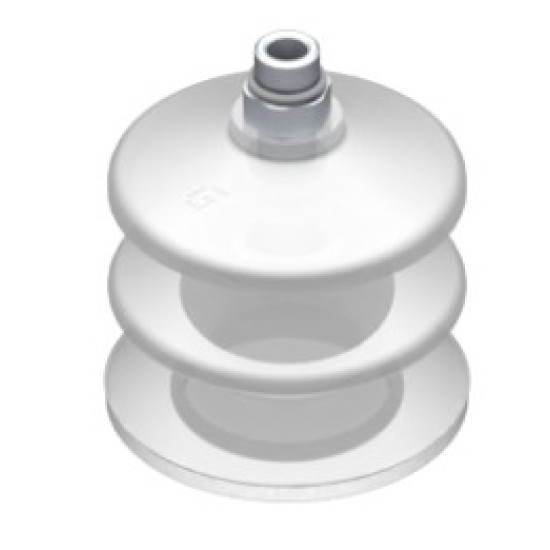 Szívókorong - 1/8" külső menet - 53 átmérő - FDA - 12 mm