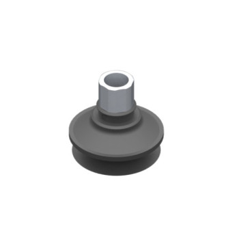 O45mm-es EPDM harmonikás tapadókorong, G1/4" belső menettel.