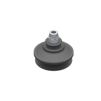 O45mm-es EPDM harmonikás tapadókorong, G1/8" külső menettel.