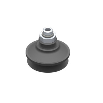 O45mm-es EPDM harmonikás tapadókorong, G1/8" külső menettel.
