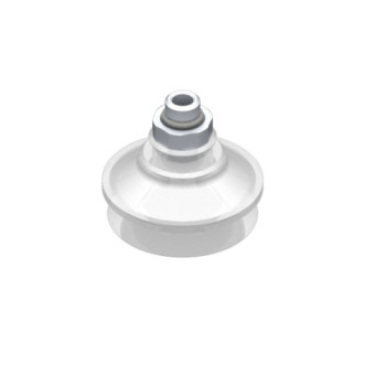 O53mm-es, FDA szilikon harmonikás tapadókorong, csatlakozó nélkül.