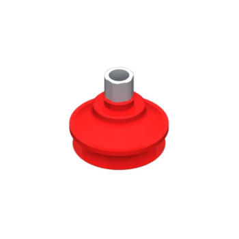 O53mm-es szilikon harmonikás tapadókorong, G1/4" belső menettel.