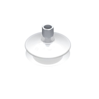 O63mm-es FDA szilikon harmonikás tapadókorong, G1/4" belső menettel.