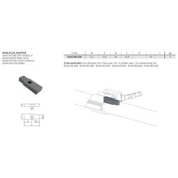 Távtartó adapter