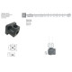 Terminal block  1/2" - 3/8