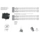 Terminal block 3/4 1 x 1/2" - PA
