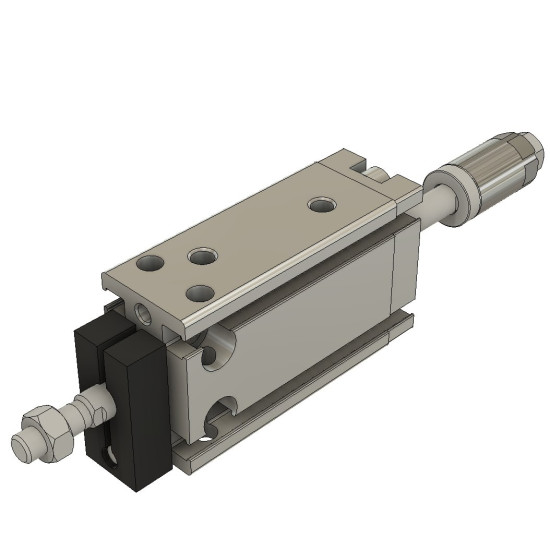 Szabadon szerelhető henger (nem forgó) - 1/8" - Méret: MKJ32X10-10G