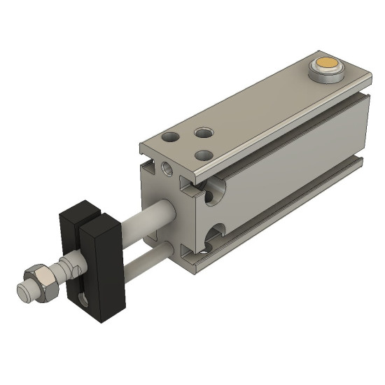 Szabadon szerelhető henger (nem forgó) - 1/8" - Méret: MTK32X5SG
