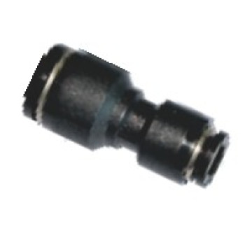 Toldó csatlakozó - d1=8mm d2=6mm, műanyag, fekete