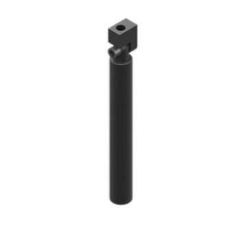 Vákuum szívókorong könyök, átmérő 20 mm, hosszú, G1/8, csavarokkal - Alu