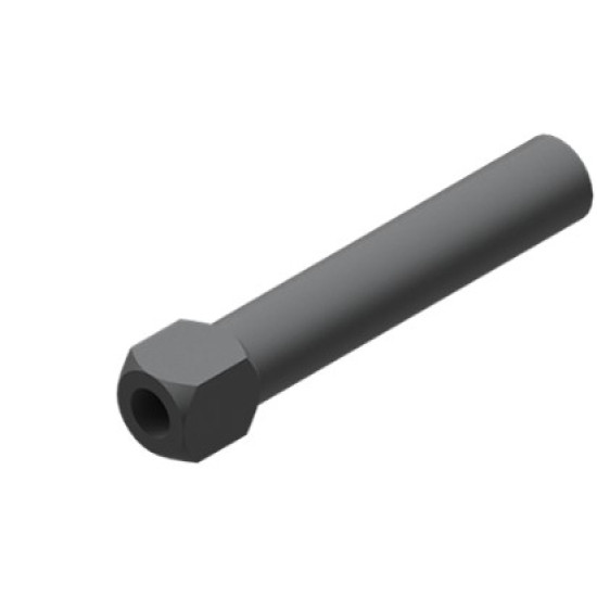 Vákuumkorong tartó szár, 20 mm átmérő, 100mm hosszú, G1/8-G1/4 csatlakozás.
