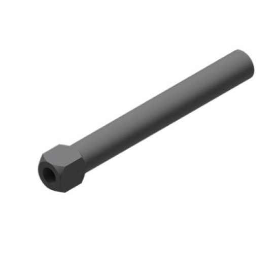 Vákuumkorong tartó szár, 20 mm átmérő, 150mm hosszú, G1/8-G1/4 csatlakozás.