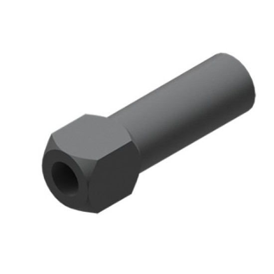 Vákuumkorong tartó szár, 20 mm átmérő, 50mm hosszú, G1/8-G1/4 csatlakozás.