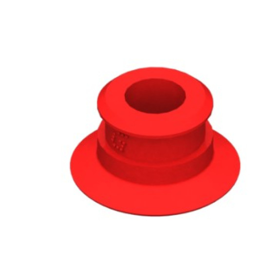 22mm-es szilikon lapos tapadókorong, csatlakozó nélkül.
