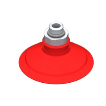53mm-es szilikon lapos tapadókorong, G1/8" külső menettel.
