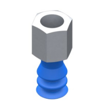 11mm-es HNBR 60 kétharmonikás tapadókorong, G1/8" belső menettel.