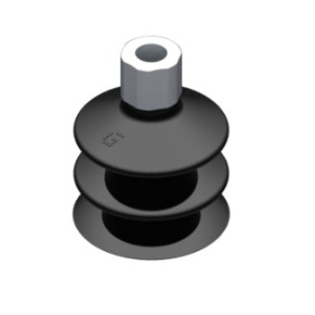 42mm-es NBR 50 kétharmonikás tapadókorong, G1/8" belső menettel.
