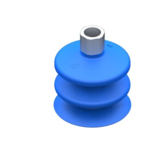 53mm-es HNBR 60 kétharmonikás tapadókorong, G1/4" belső menettel.