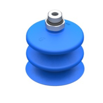 53mm-es HNBR 60 kétharmonikás tapadókorong, G1/4" külső menettel.