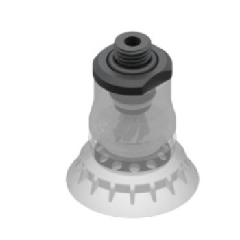 O48mm élelmiszeripari szilikon tapadókorong, G1/4" külső menettel.