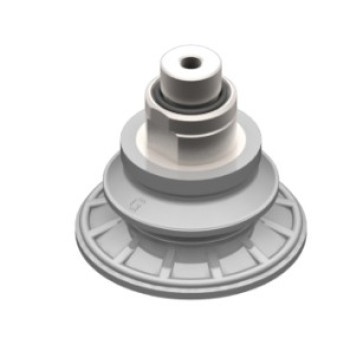 63mm-es NBR 60 harmonikás tapadókorong, G3/8" külső menettel.