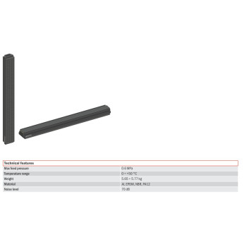 Vákuumtechnika - FGS-120-1200-F20-OT-VA-EJL6 - 120x1200mm